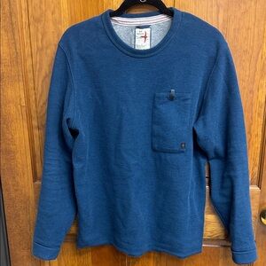 Relwen Mens crew neck. Size M. Blue